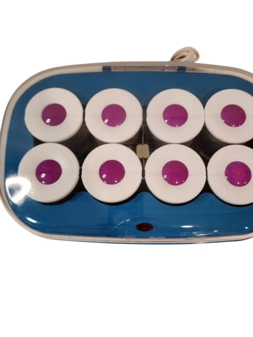 IninitiPRO CONAIR Instant Heat Tourmaline Ceramic Flocked Hot Rollers, 2-inch Bl